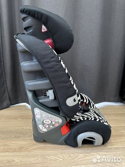 Автокресло britax 9 -36 месяцев SMART zebra