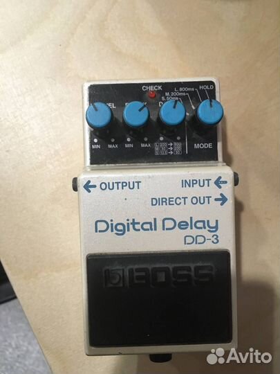 Boss DD-3 Digital Delay педаль для электрогитары