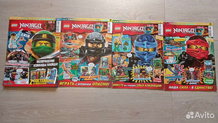 21 журнал Lego Ninjago и Lego Nexo Knights