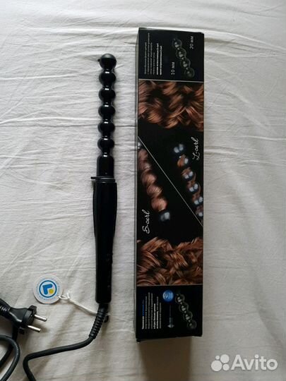 Плойка для укладки волос. профессиональная. новый
