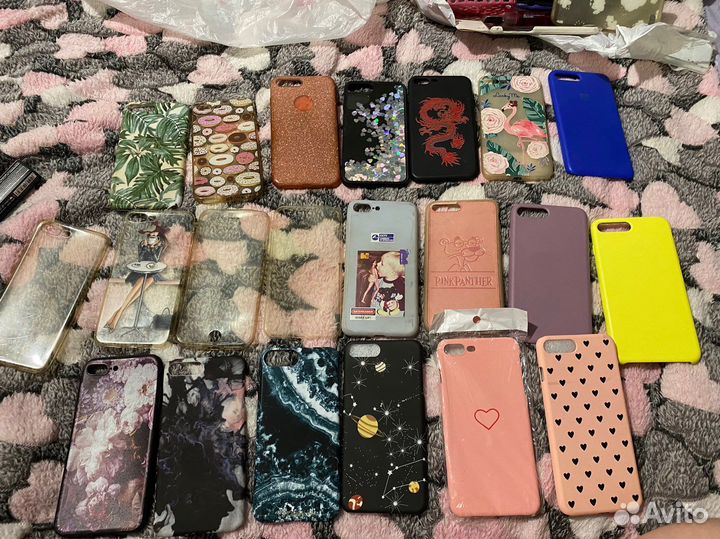 Чехлы на айфон 4,6,7,8+
