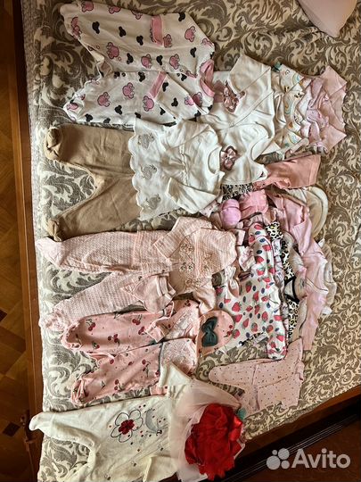 Пакет детской одежды с 0 до 6м