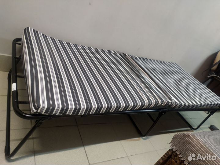 Раскладушка с матрасом IKEA