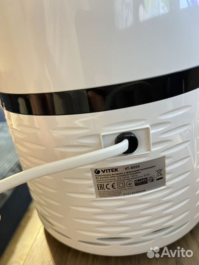 Очиститель и ионизатор воздуха vitek