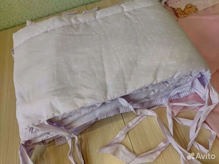 Бортики в детскую кроватку