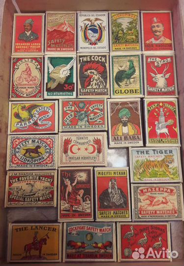 Коллекция шведских спичек