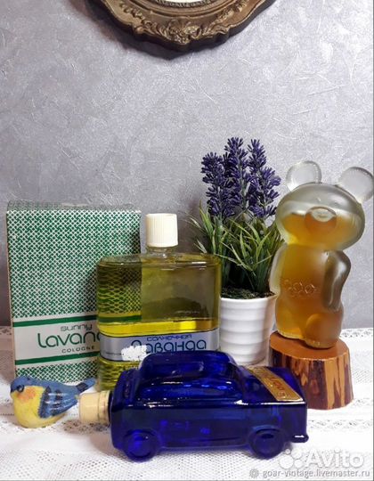 Одеколон СССР коллекционный миша олимпийский