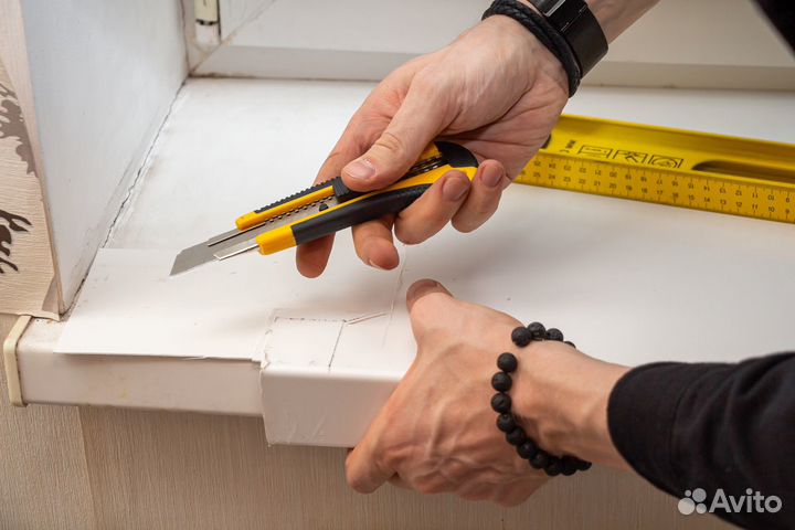 Подоконник пвх