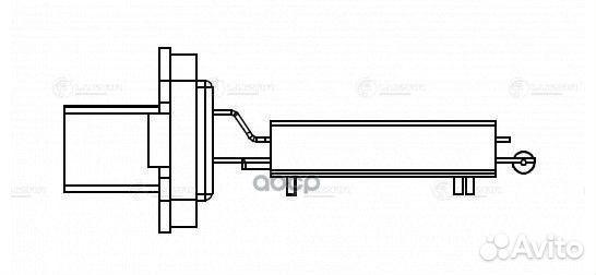 Резистор эвент. отоп. для ам Fiat Albea (02)