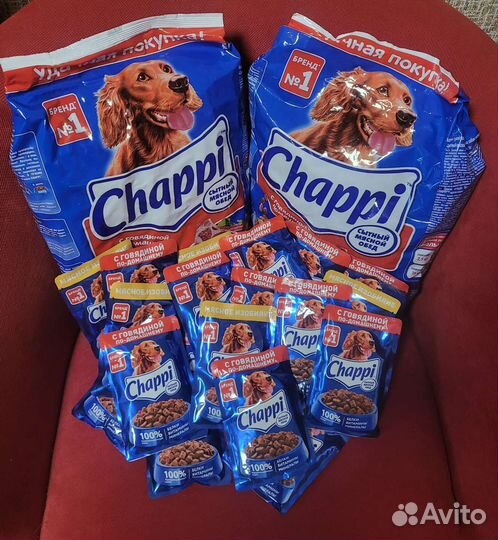 Корма Chappi 15 кг Pedigree Whiskas Kitekat