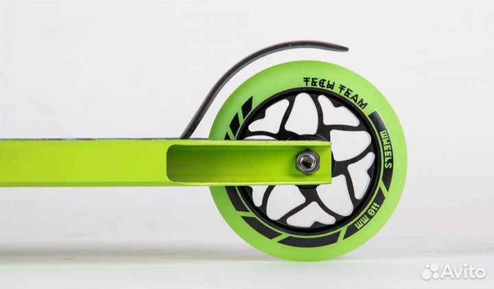 Трюковой самокат TechTeam Duker 202 black-green