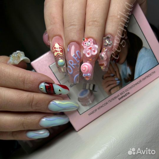 Крейзи наращивание ногтей