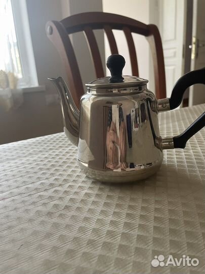 Чайник из мельхиора Кольчугино