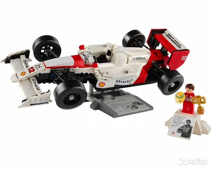 Lego Icons McLaren MP4/4 и Айртон Сенна 10330