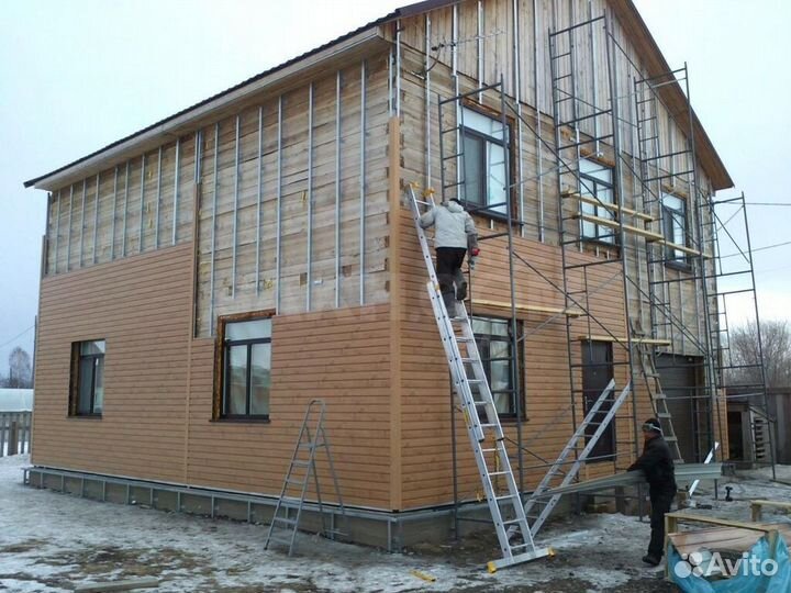 Сайдинг,фасадные работы
