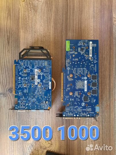Б/у видеокарты Gigabyte (GTX и GTS)
