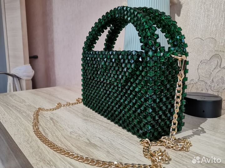 Сумка женская из бусин
