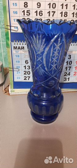 Ваза хрустальная СССР