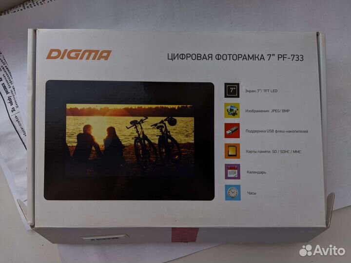 Цифровая фоторамка digma 7