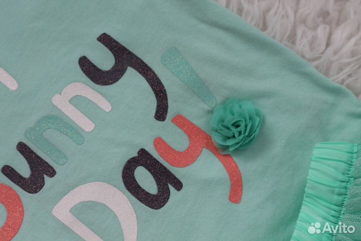 Комплект футболка и юбка Crazy8 на девочку 4 года