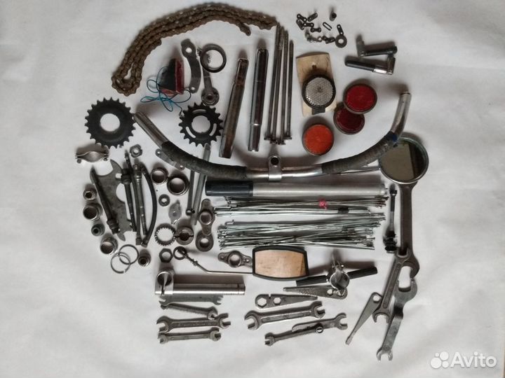 Аксессуары и з/ч к советским велосипедам