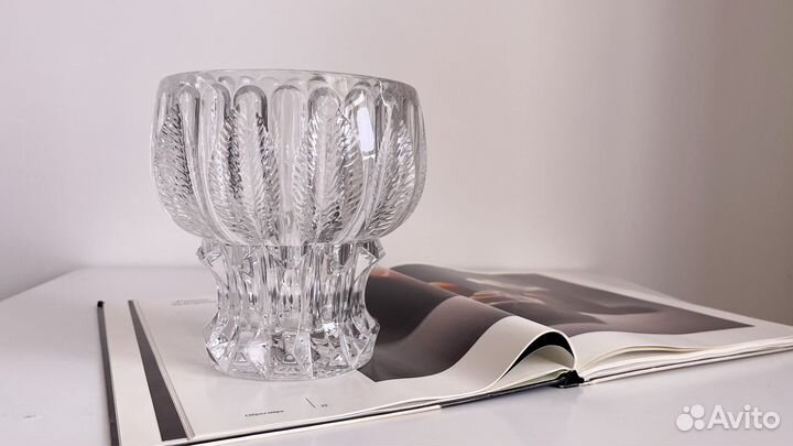 Ваза Цветок Артишок Чехословакия Богемия