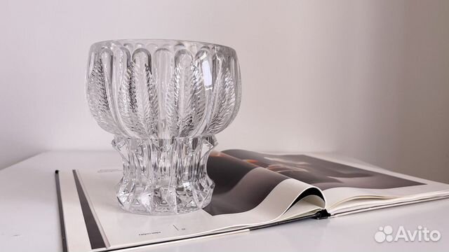 Ваза Цветок Артишок Чехословакия Богемия