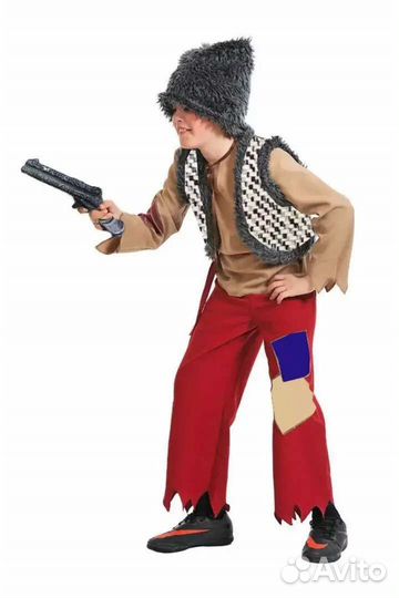 Костюм разбойник леший ковбой богатырь бэтмен