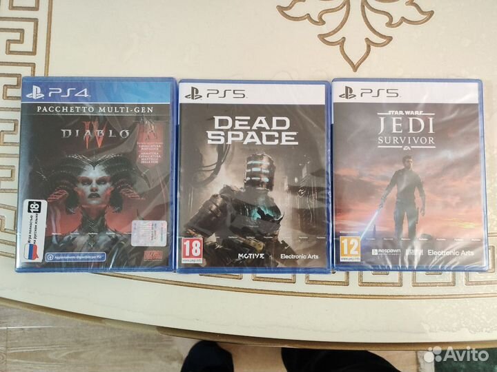 Игры на дисках для ps5