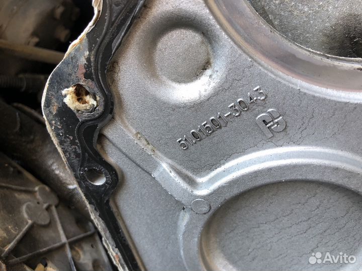 Плита двигателя MAN TGA D2066 51015013043