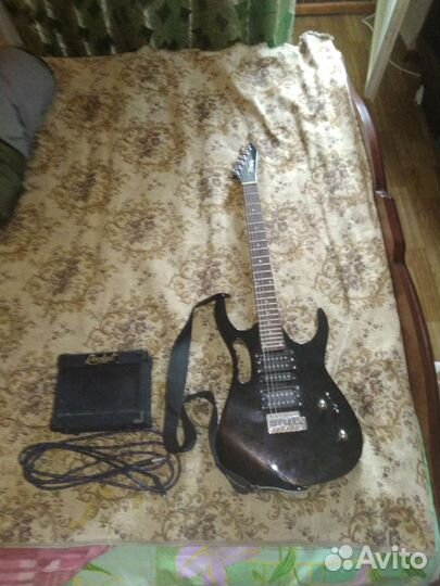 Электро гитара с комбиком
