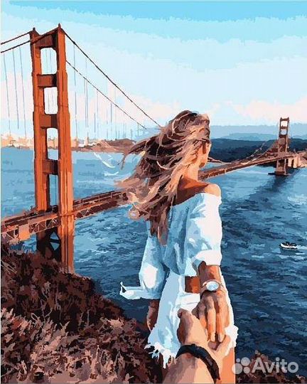 Картина по номерам из серии 