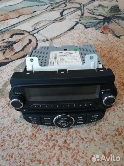 Штатная магнитола на Шевроле Круз