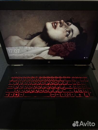 Игровой Ноутбук HP Omen 17