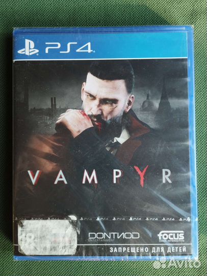 PS4 Vampyr Новый