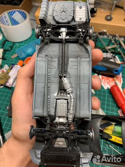 Сборка и покраска масштабных моделей автомобилей