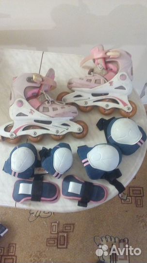 Коньки роликовые 34-37 размер