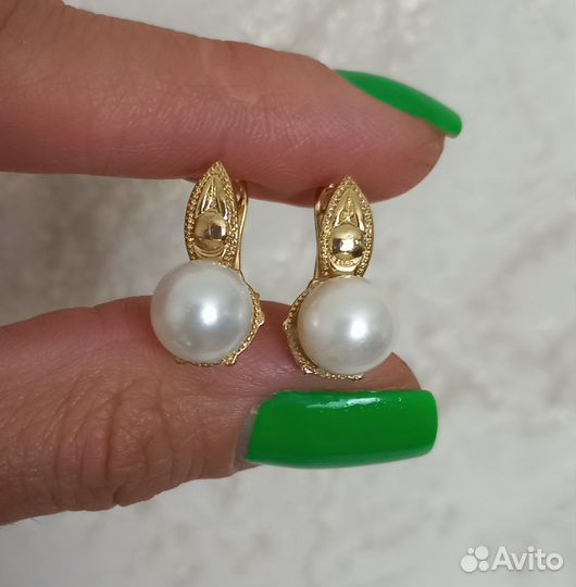 Серьги новые(бижутерия)