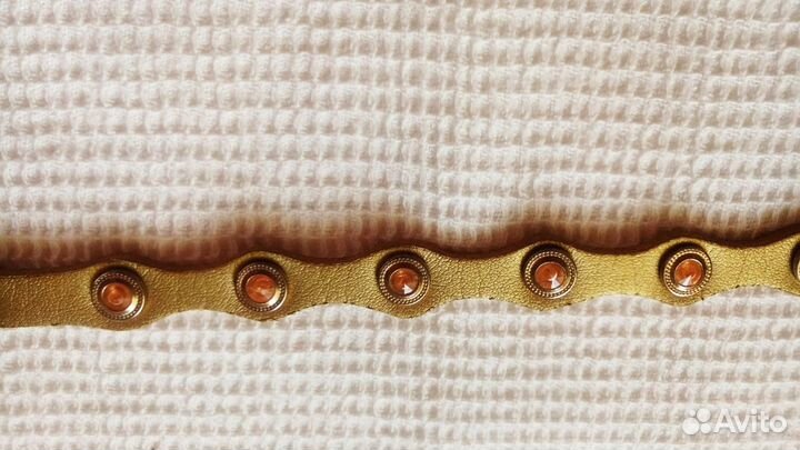 Ошейник новый кожаный