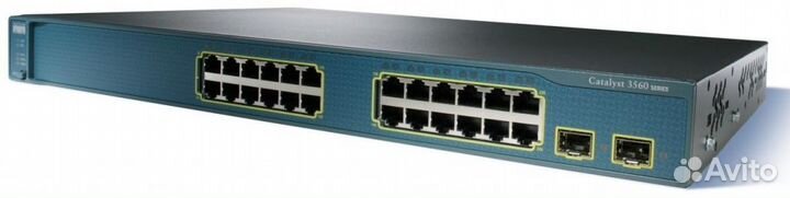 Коммутатор (свич) Cisco WS-C3560-24TS-S