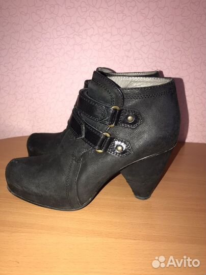 Авангардные кожаные ботильоны Мike Chris Италия