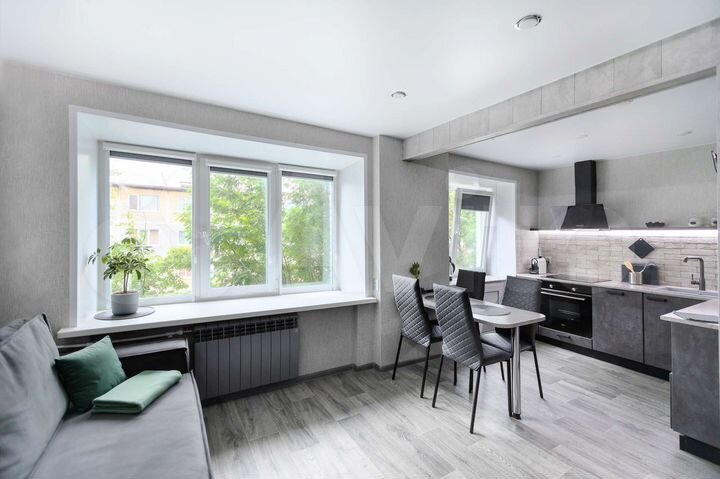 1-к. квартира, 43 м², 2/5 эт.