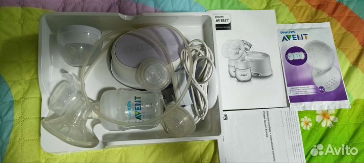 Молокоотсос avent электрический