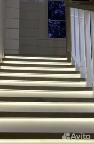 Подсветка лестницы с датчиками движения