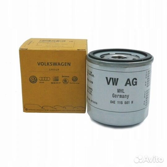 Vag 04e115561h фильтр масляный оригинал