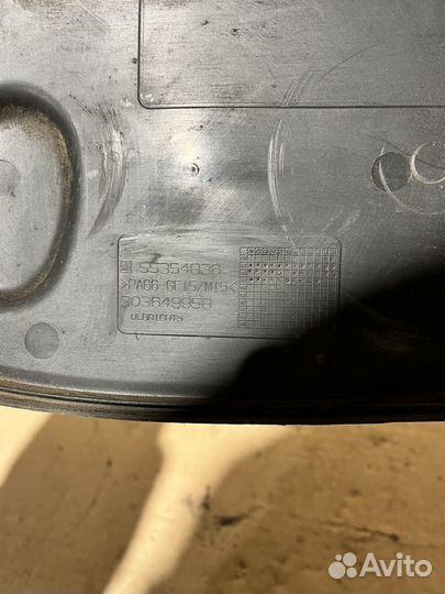 Кожух ремня грм Opel astra h