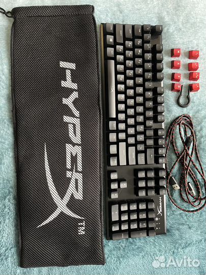 Игровая клавиатура HyperX Alloy Cherry MX Blue