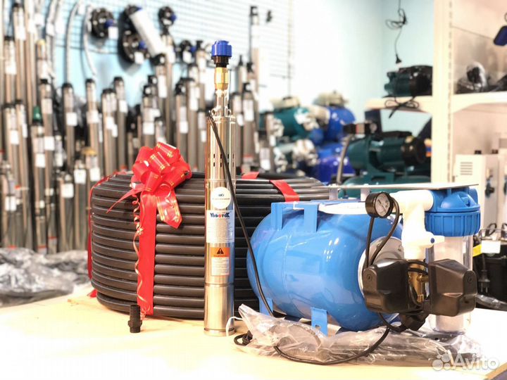 Насос погружной Vodook 3.5QGD1.8-50-0.75