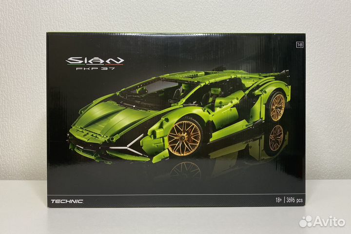 Lamborghini Sian / конструктор новый / аналог лего