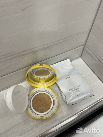 Тональный крем кушон Misha + подарок маска